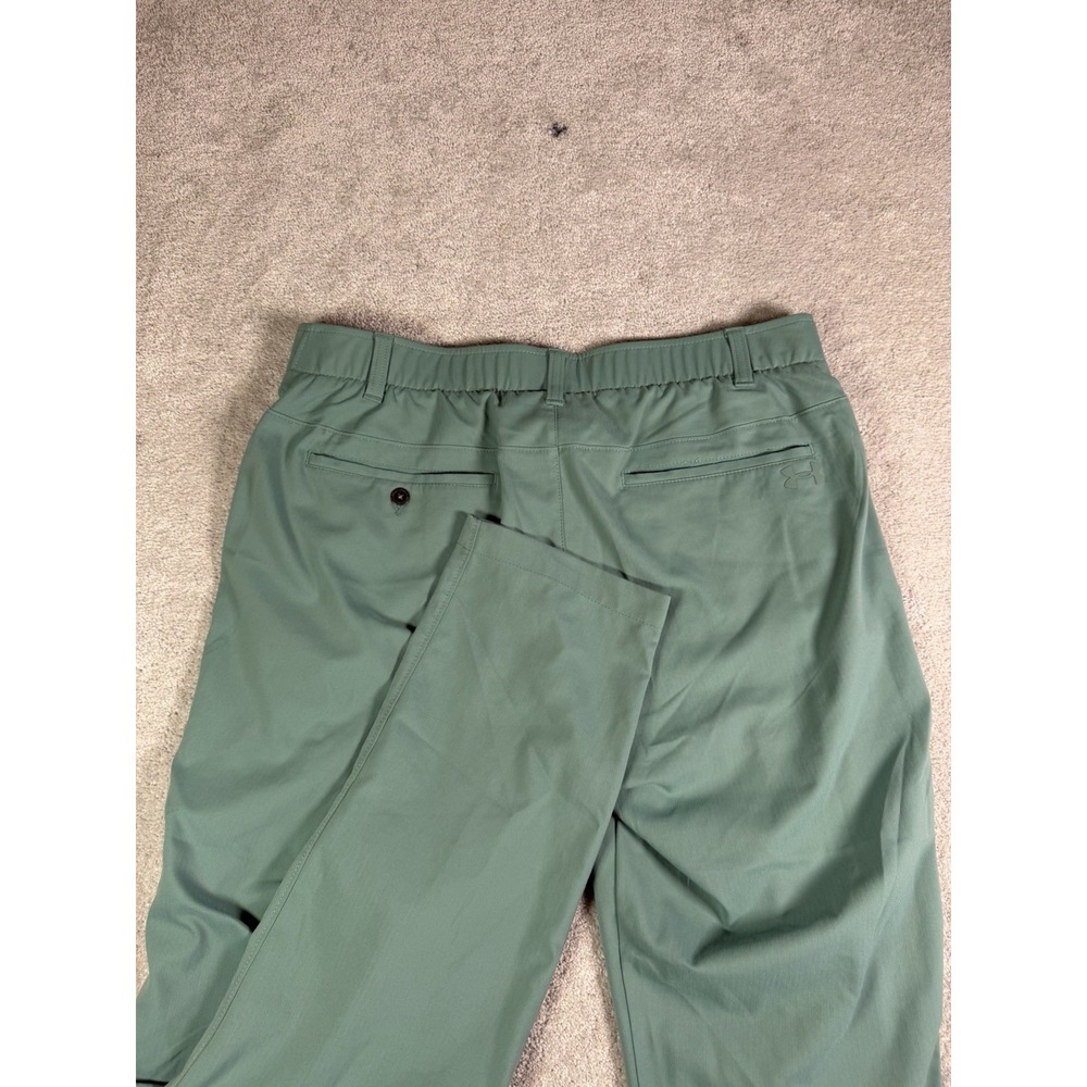 Under Armour UA Golf Showdown Performance Tapered Pants Sage Green Size 36/34